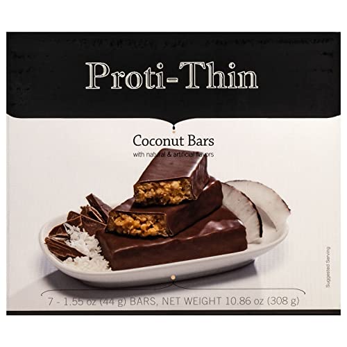 Barritas de proteína Proti-Thin Coconut Crunch 7 un. miniatura 3