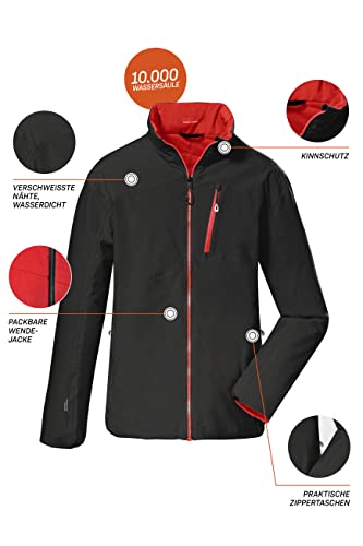 Veste réversible garçon Killtec compressible contre la météo changeante