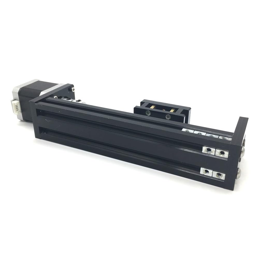 Mini guía de carril lineal, Motor paso a paso, actuador lineal, carrera de 50-300mm, mesa deslizante tipo T NEMA17 Industria(4 pitch 100mm)