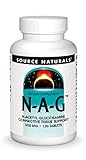 Source Naturals N-A-G 500 mg N-Acetyl Glucosamine for Connective Tissue Support* - 120 Tablets