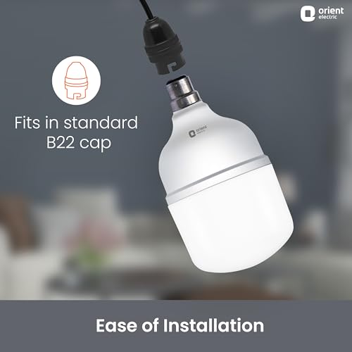 Image of Orient Electric Eternal Shine LED Bulb | 70 Watts | 12 Months Warranty | Cool White, Pack of 1 | 25000 Hours + 180 degree coverage