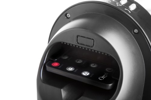 Ozeri 360 Oscillation, Micro-Blade Noise Reduction Technology Tower Fan, Black #TOP6