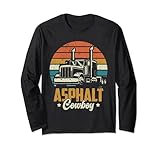 Photo Gallery asphalt cowboy cool truck driver design trucker maglia a manica Photo Gallery asphalt cowboy cool truck driver design trucker maglia a manica