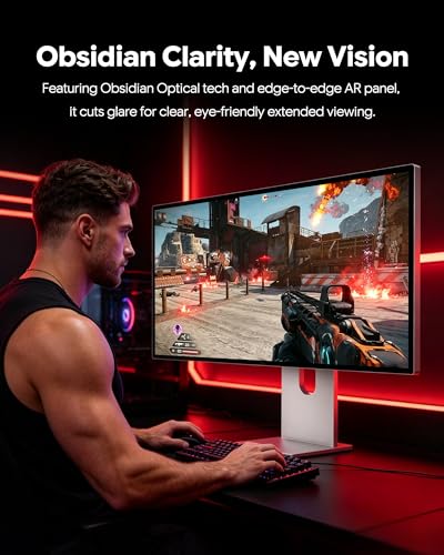 Image of P27Z 27'' 5K Glossy Monitor, Dual Mode Monitor UHD 180Hz / FHD 2K 330Hz, IPS Panel, Built-in Speakers, 10-Bit Color, 99% sRGB, 98% DCI-P3, 218PPI, HDR, 1ms, 1500:1 (Honeycomb - with Stand)