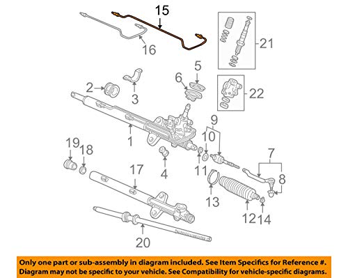 Genuine Honda 53670-S9V-A01 Cylinder Pipe A