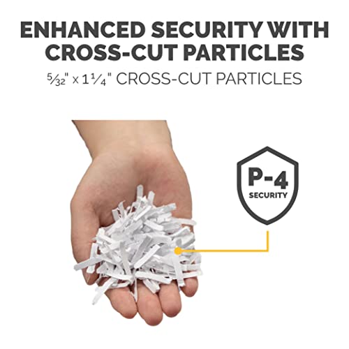 Fellowes LX85 12-Sheet, P4 Cross-Cut Home Office Paper Shredder の商品画像 1