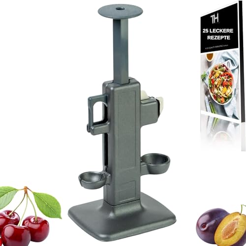 Thiru Premium Kirschentkerner Pflaumenentsteiner - Kombigerät für...
