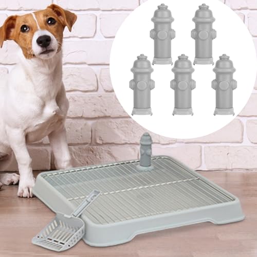 Hundetoilette Zur Stubenreinheit, 5X Welpen Stubenreinheit Trainingshilfe, Tragbare Urin-Toilette Für Welpen Im Haushalt Garten Rasen & Draußen