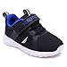 Nautica Kinder-Sneaker, athletischer Laufschuh mit einem Riemen, für Jungen und Mädchen, Schwarz (Schwarz Mesh Kobalt), 25 EU