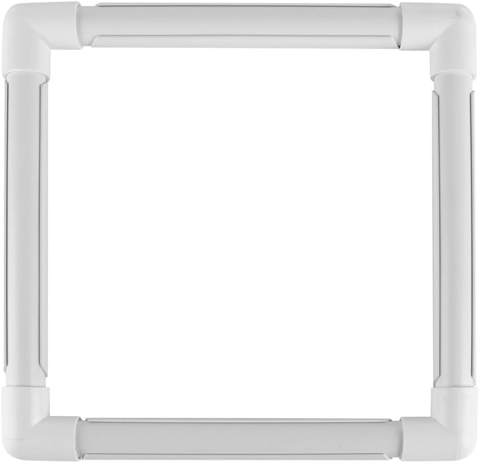SEWACC Square Clip Frame for Embroidery Quilting Needlepoint Cross Stitch Tool Tension Holder Easy Assembly for Needlework Craft