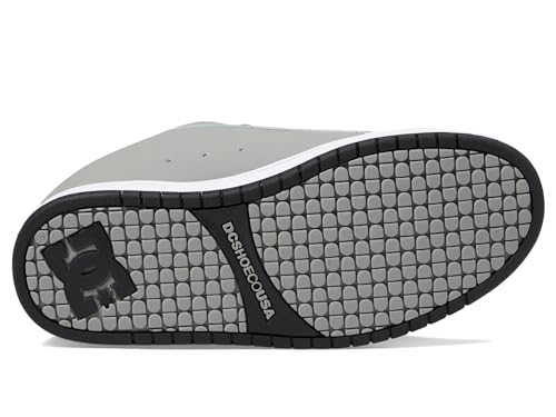Image of DC Men's Court Graffik SQ Casual Skate Shoe Grey /Black /Grey 15