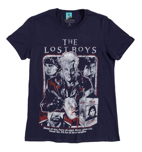 T-shirt ajusté navy The Lost Boys Sleep All Day TruffleShuffle