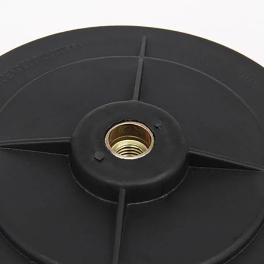 M8 Aluminio Nylon Bump Feed Spool 2-Line Cutter Head para Lawn Mower Equipo de energía Exterior Parte de reemplazo