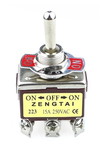 Commutateur E-TAN223 interrupteur à bascule pour commande instantanée 6PIN