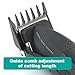 VGR 003 Fresh Fade Hair Clipper, Professional Hair Trimmer, Cord/Cordless Rechargeable Hair Cutting Tools with LED Display, 9000 RPM Barber Clippers, Gold