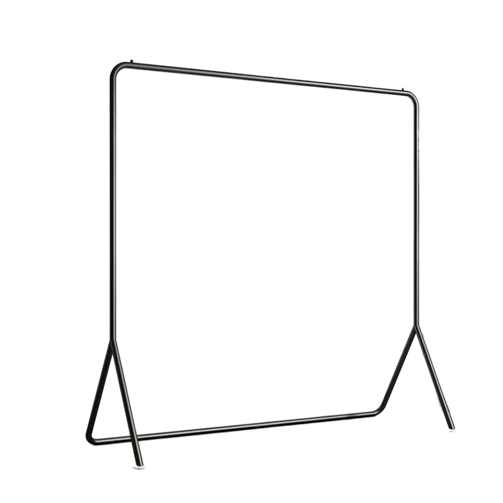 AEYSD-456 Adjustable Garment Rack Hanging Clothes Rack Flooring Bedroom Home Single Rod Drying Clothes Rack Indoor Small Coat