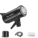 Godox SK400II-V Strobe Flash, SK400IIV 400Ws Studio Strobe Light, 2.4G X System, Recycle Time 0.1-1.5s, with LED Modeling Lamp Compatible Bowens Mount for Wedding, Portrait, Product Photography