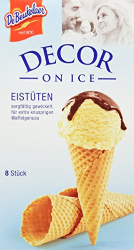 Debeukelaer Decor On Ice Gewickelte Eistüten, 10Er Pack (10 X 112 G) :  Amazon.de: Lebensmittel & Getränke