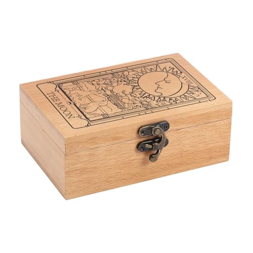 Globleland Moon Beech Tarot Storage Box