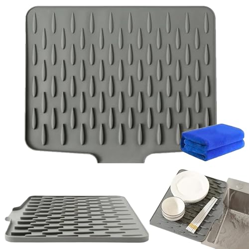No-Spill Silicone Worktop Saver – Heat-Resistant & Non-Slip Mat