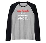 Lucifer Morningstar est mon ange gardien Manche Raglan