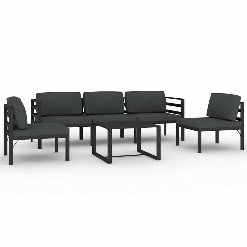 Modułowy odporny na warunki atmosferyczne zestaw aluminiowy antracyt 30.83