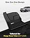 3W Floor Mats Fit 2017-2025 2026 Range Rover Land Rover Velar/Jaguar F-Pace, TPE All Weather Custom Fit Floor Liner for Range Rover Velar 1st and 2nd Row Full Set Car Liners Black