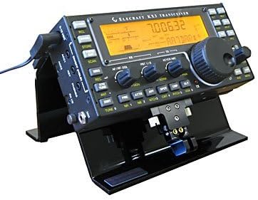 Elecraft KX3 Desk Stand by Nifty Accessories