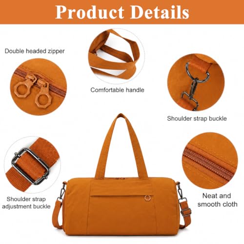 Image of PALAY Gym Bag Duffle Bag with Wet Dry Section and Slot for Women
