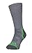 Donna Calze da Trekking in Thermo Cool e bavlna Active Cotton per Alte Scarpe da Trekking Designed Ideale per Trekking Misure dalla s alla L (36 Fino a 44) Grigio/Verde, Adulti (Unisex