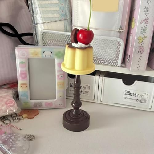 Lámpara de Mesa de Noche LED con Diseño de Pudín miniatura 6