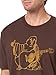 True Religion Men's Crackle Vintage Tee, Java, L