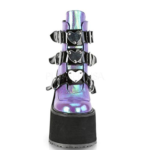 Stivali da Donna Punk con Plateau Moda Colore