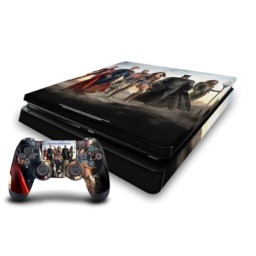 Skin en vinyle Zack Snyder's Justice League pour console PS4 Slim et manette de jeu
