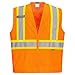 Portwest CA101 Hi Vis Reflective Safety Construction Vest Orange, X-Large