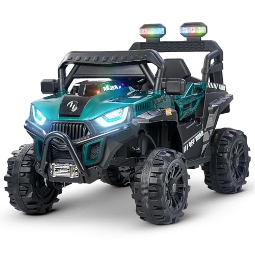 Baybee Roger Battery Operated Jeep For Kids | Rechargeable Ride On Toy Car With Lights & Music | Big Battery Kids Car | Electric Jeep For Rs. 12990 @ 24 %