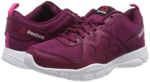 Reebok Trainfusion Nine, Chaussures de Gymnastique pour Femme - Violet - Violet/Rose/Blanc/Noir (Rebel Berry Rose Riot White Black), 37 EU EU