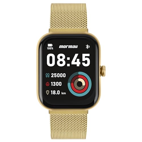 Relógio Mormaii Smartwatch - Unissex Life Dourado - MOLIFEUAQ/7D