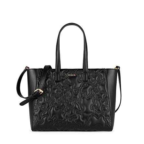 Tous K Capitone, Bolso de mano para Mujer, (Negro 695900285), 33.5x26x14.5 cm...