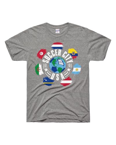 Vintage World Soccer Tee from Kansas City by Charlie Hustle