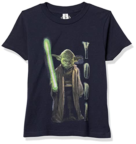 T-shirt Star Wars garçon Yoda idéal pour l'école et les sorties de week-end