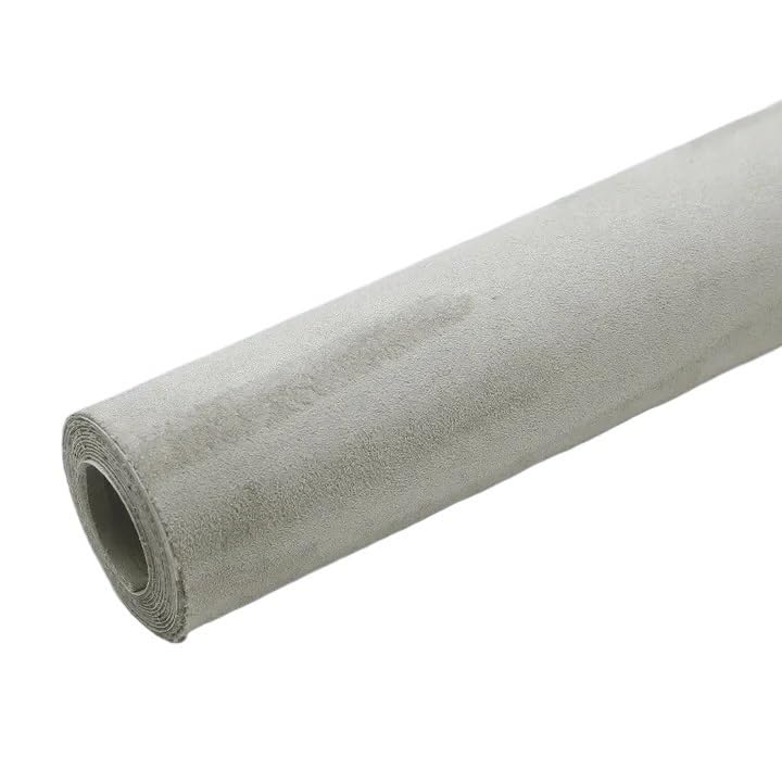 Tissu ciel de toit voiture thermocollant gris beige 40x300cm