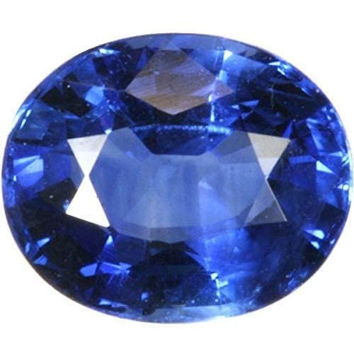 Saphir bleu Neelam 10,25 Ratti contre le stress astrologique Rashi Ratan