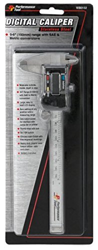Fowler B228406 Fowler 54-101-300-1 Xtra-Value Cal 0-12 in. & 300 mm Large Easy-Read Display Stainless Digital Caliper