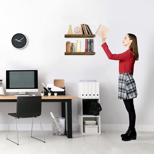 image for Sorbus Floating Shelves for Wall, Bathroom Shelves Wall Mounted for Ki