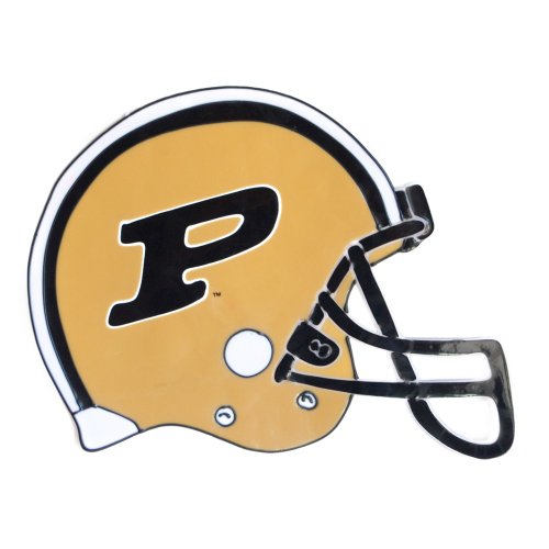 Autocollant pour fenêtre Purdue Boilermakers en vinyle découpé de casque