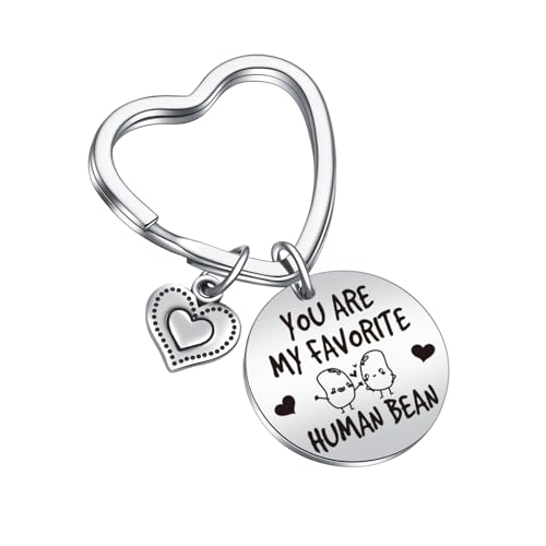 JIUSHUN Best Friend Keychains Boyfriend Keychain Birthday Jewelry for Husband Gift Spouses Day Gift for Fiance Keychain Lesbian Gifts for Girlfriend Jewelry Gay Gifts for Men Love Gift