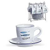 Divertido y practico juego de café para tus visitas en casa
