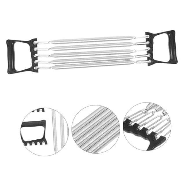 BESPORTBLE Chest Expander with Resistance Ergonomic Handle Chest Exerciser for Men Versatile Workout Equipment Arms and Back Training