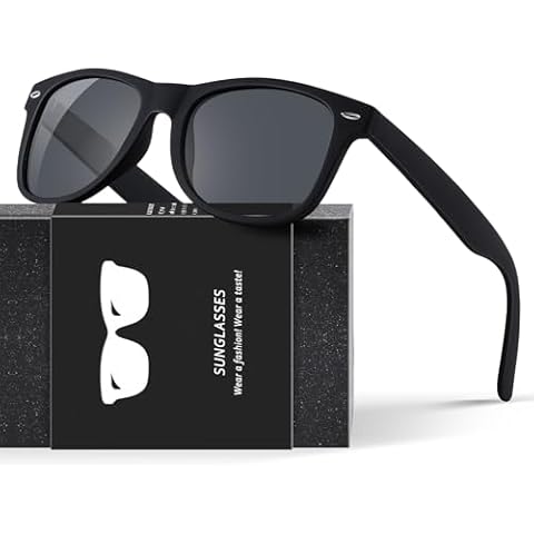 Ultra Light Rectangular Polarized Sunglasses Cover